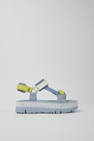 Neu Eingetroffen Camper Oruga Up - Bunte Damensandale aus Leder Neu Eingetroffen Camper Oruga Up - Bunte Damensandale aus Leder