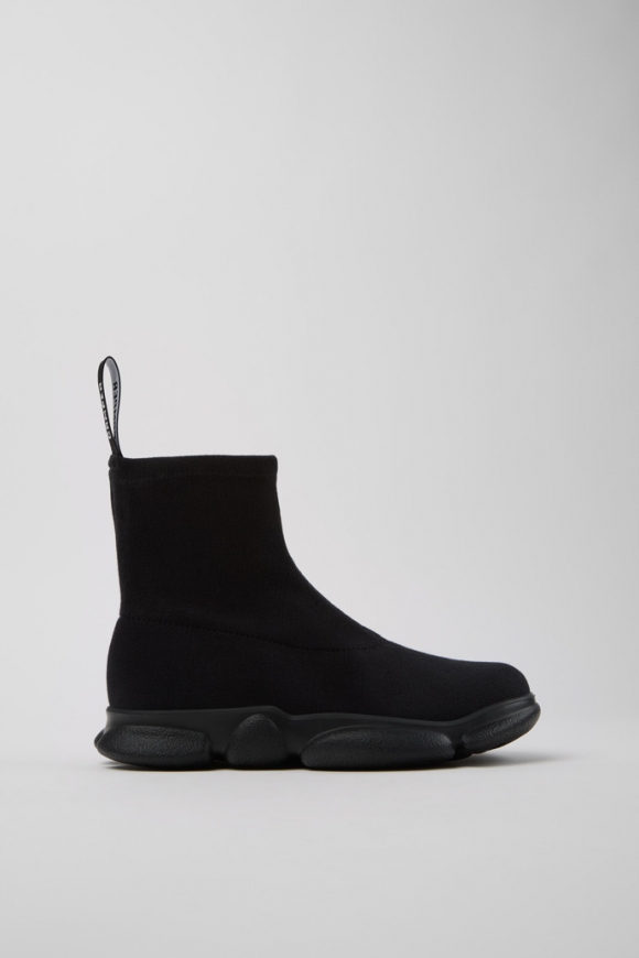 Neu Eingetroffen Camper Karst - Schwarze Midiboots aus TENCEL® Lyocell für Damen. Neu Eingetroffen Camper Karst - Schwarze Midiboots aus TENCEL® Lyocell für Damen.