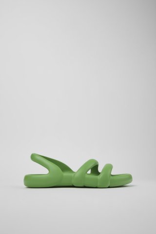 Neu Eingetroffen Camper Kobarah Flat - Grüne Unisex-Sandale