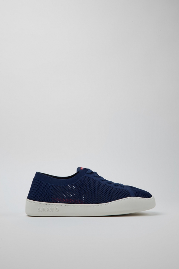 Neu Eingetroffen Camper Peu Touring - Blauer Herrenschuh aus Recycling-PET. Neu Eingetroffen Camper Peu Touring - Blauer Herrenschuh aus Recycling-PET.