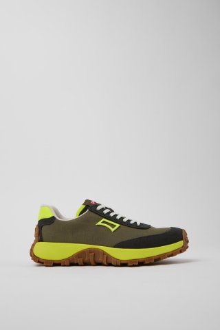 Neu Eingetroffen Camper Drift Trail VIBRAM - Mehrfarbige Damensneaker aus Recycling-PET und Nubukleder.