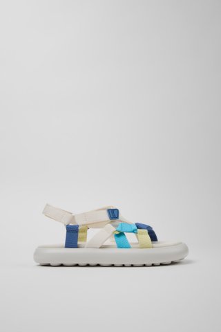 Neu Eingetroffen Camper Twins - Mehrfarbige Damensandalen aus Recycling-PET. Neu Eingetroffen Camper Twins - Mehrfarbige Damensandalen aus Recycling-PET.