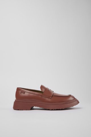 Neu Eingetroffen Camper Walden - Rote Lederloafer für Damen Neu Eingetroffen Camper Walden - Rote Lederloafer für Damen