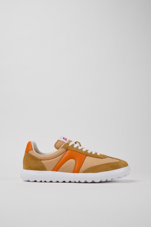 Neu Eingetroffen Camper Pelotas XLite - Herrensneaker in Braun und Orange