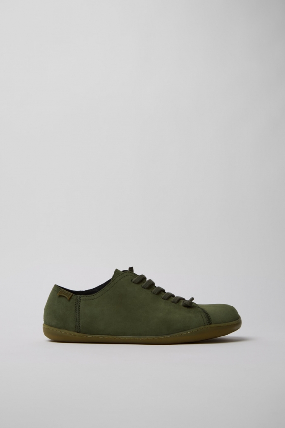 Neu Eingetroffen Camper Peu - Grüner Herrenschuh aus Nubukleder. Neu Eingetroffen Camper Peu - Grüner Herrenschuh aus Nubukleder.