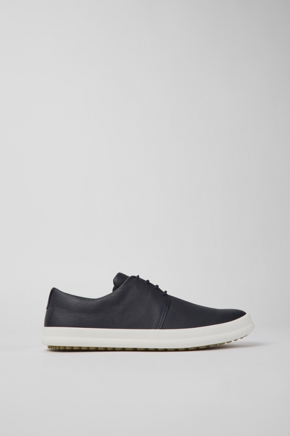 Neu Eingetroffen Camper Chasis - Blauer Herrenschuh aus Leder Neu Eingetroffen Camper Chasis - Blauer Herrenschuh aus Leder