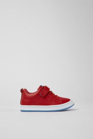 Neu Eingetroffen Camper Runner - Roter Kindersneaker aus Leder