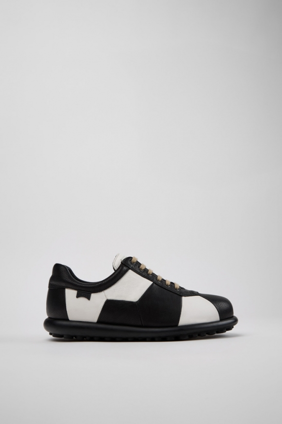 Neu Eingetroffen Camper Twins - Mehrfarbiger Lederschuh für Damen. Neu Eingetroffen Camper Twins - Mehrfarbiger Lederschuh für Damen.