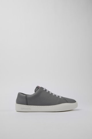 Neu Eingetroffen Camper Peu Touring - Grauer Ledersneaker für Damen