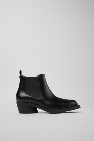 Neu Eingetroffen Camper Bonnie - Schwarze Damenstiefelette aus Leder