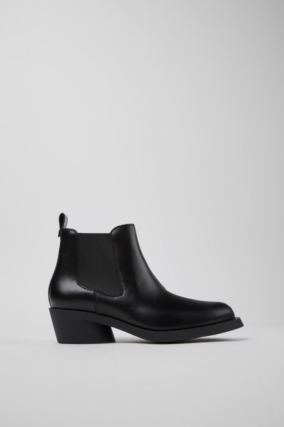 Neu Eingetroffen Camper Bonnie - Schwarze Damenstiefelette aus Leder Neu Eingetroffen Camper Bonnie - Schwarze Damenstiefelette aus Leder