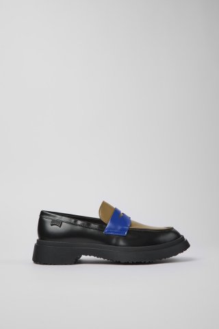 Neu Eingetroffen Camper Twins - Mehrfarbige Lederloafer für Damen