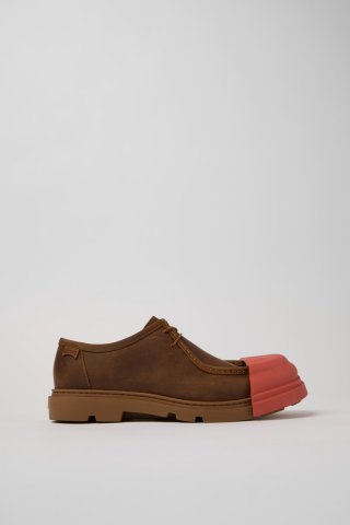 Neu Eingetroffen Camper Junction - Brauner Herrenschuh aus regenerativem Leder.