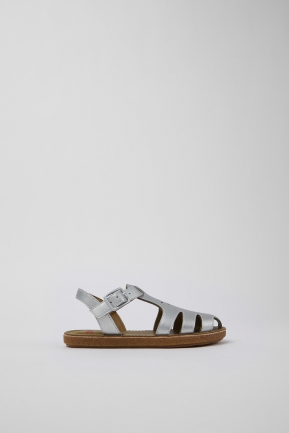 Neu Eingetroffen Camper Miko - Graue Ledersandalen Neu Eingetroffen Camper Miko - Graue Ledersandalen