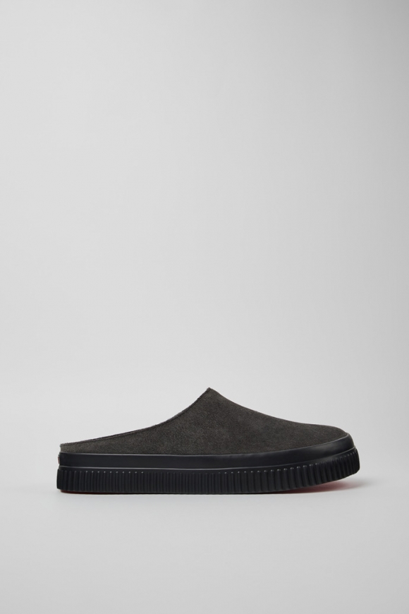 Neu Eingetroffen Camper Peu Roda - Graue Nubukledersandalen für Herren.
