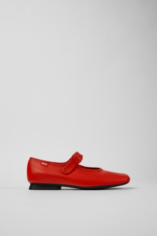 Neu Eingetroffen Camper Casi Myra - Roterlederschuh für Damen.