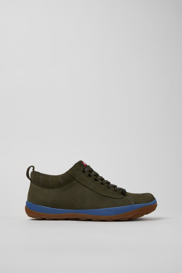 Neu Eingetroffen Camper Peu Pista GM - GORE-TEX - Grüne Herrenstiefelette aus Nubukleder. Neu Eingetroffen Camper Peu Pista GM - GORE-TEX - Grüne Herrenstiefelette aus Nubukleder.
