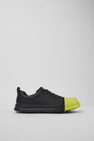 Neu Eingetroffen Camper Junction Runner - Schwarzer Damensneaker aus Leder Neu Eingetroffen Camper Junction Runner - Schwarzer Damensneaker aus Leder