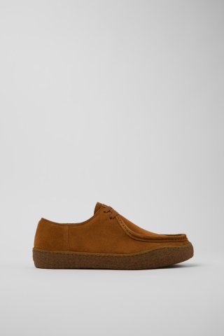 Neu Eingetroffen Camper Peu Terreno - Brauner Herrenschuh aus Nubukleder.