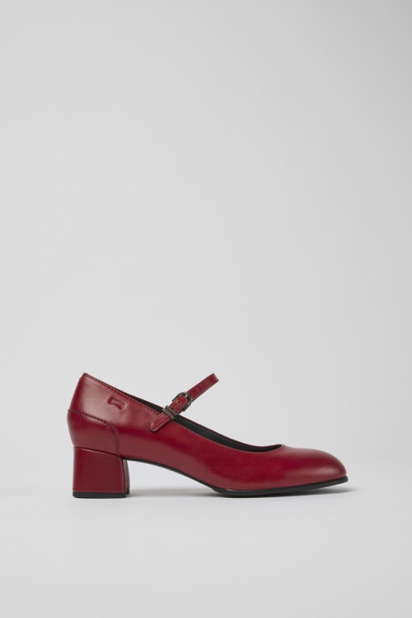 Neu Eingetroffen Camper Katie - Roter Lederschuh für Damen. Neu Eingetroffen Camper Katie - Roter Lederschuh für Damen.