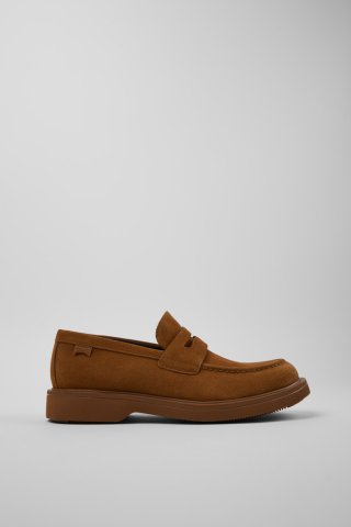 Neu Eingetroffen Camper Norman - Brauner Herrenschuh aus Nubukleder.
