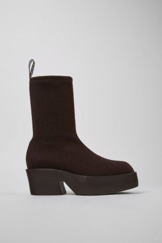 Neu Eingetroffen Camper Billie TENCEL® - Brauner Damenstiefel aus Textil