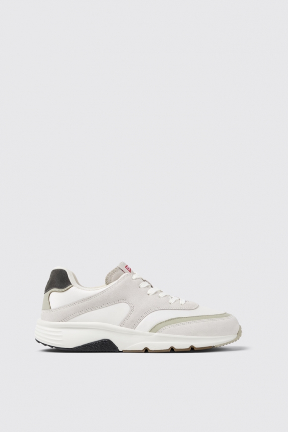 Neu Eingetroffen Camper Drift - Mehrfarbiger Herrensneaker aus Textil und Nubuk Neu Eingetroffen Camper Drift - Mehrfarbiger Herrensneaker aus Textil und Nubuk