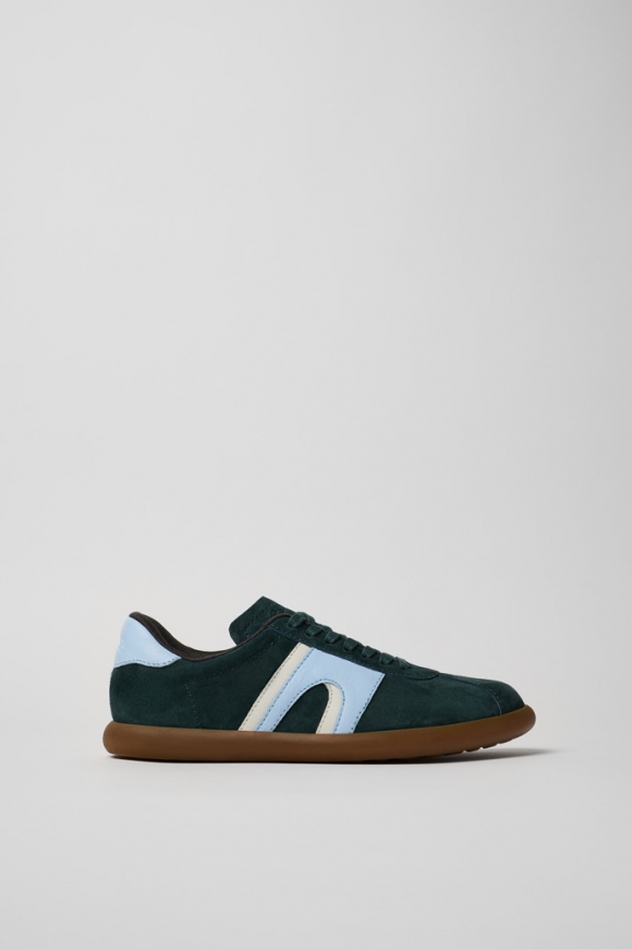 Neu Eingetroffen Camper Pelotas Soller - Grüner Damensneaker aus Nubukleder/Leder Neu Eingetroffen Camper Pelotas Soller - Grüner Damensneaker aus Nubukleder/Leder