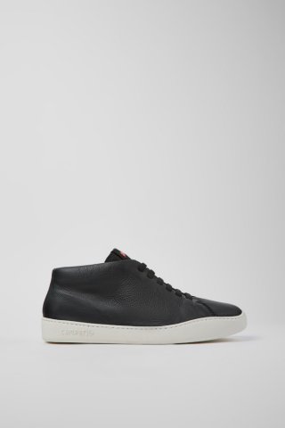 Neu Eingetroffen Camper Peu Touring - Schwarzer Herrensneaker aus Leder