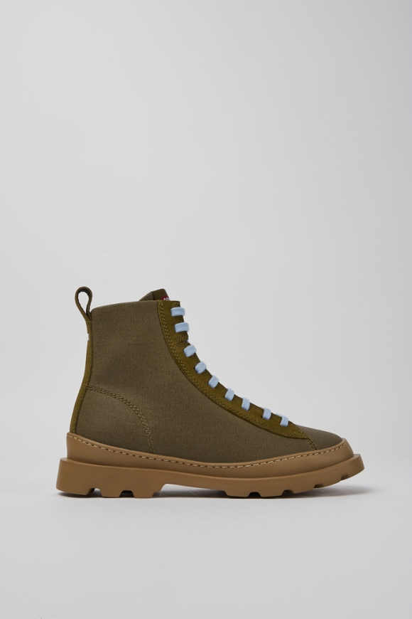 Neu Eingetroffen Camper Brutus - Grüner Damenstiefel Neu Eingetroffen Camper Brutus - Grüner Damenstiefel