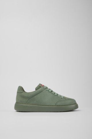 Neu Eingetroffen Camper Runner K21 - Grüner Damensneaker aus Nubukleder