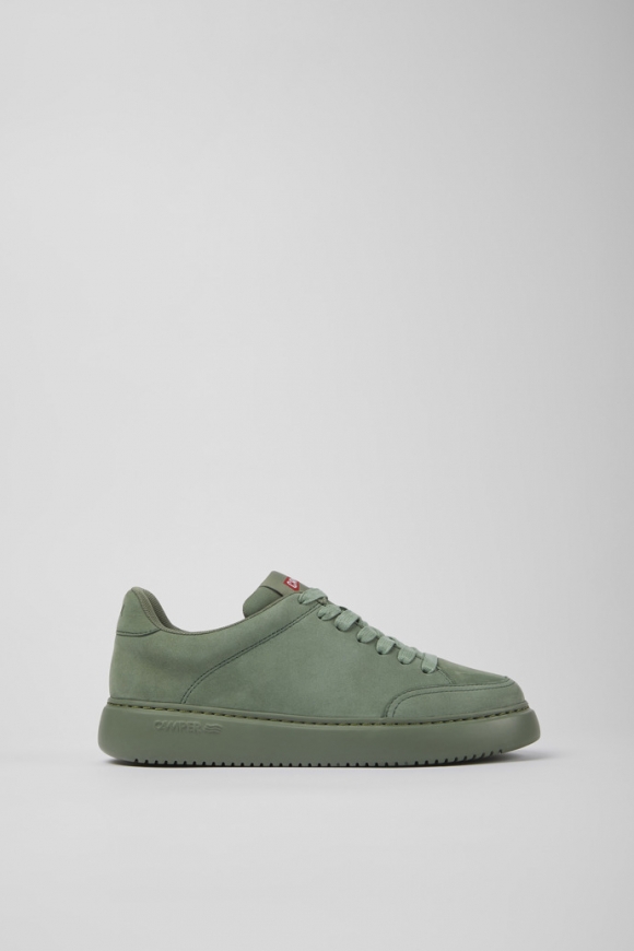 Neu Eingetroffen Camper Runner K21 - Grüner Damensneaker aus Nubukleder Neu Eingetroffen Camper Runner K21 - Grüner Damensneaker aus Nubukleder