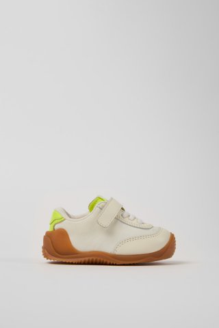 Neu Eingetroffen Camper Dadda - Mehrfarbige Kindersneaker aus Leder und Textil.