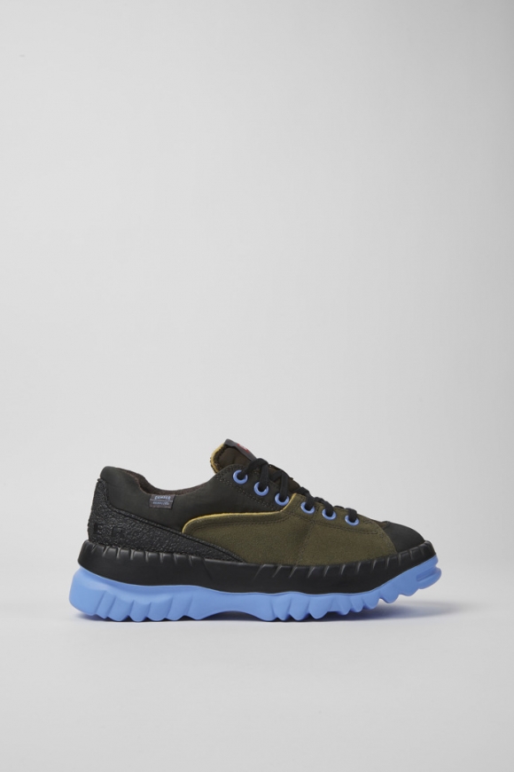Neu Eingetroffen Camper Teix - Damenschuh aus Recycling-Textil in Grün und Grau Neu Eingetroffen Camper Teix - Damenschuh aus Recycling-Textil in Grün und Grau