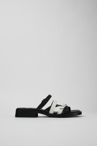 Neu Eingetroffen Camper Twins - Mehrfarbige offene Ledersandalen für Damen
