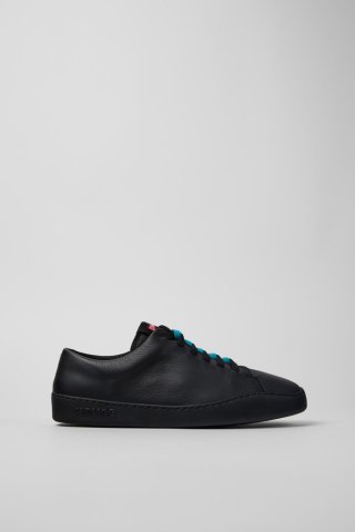 Neu Eingetroffen Camper Twins - Schwarzer Herrensneaker aus Leder.