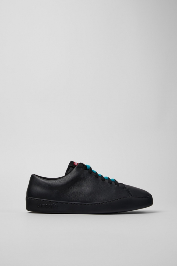 Neu Eingetroffen Camper Twins - Schwarzer Herrensneaker aus Leder. Neu Eingetroffen Camper Twins - Schwarzer Herrensneaker aus Leder.