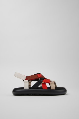Neu Eingetroffen Camper Twins - Mehrfarbige Sandalen aus Recycling-PET für Damen. Neu Eingetroffen Camper Twins - Mehrfarbige Sandalen aus Recycling-PET für Damen.