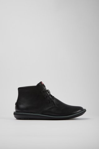 Neu Eingetroffen Camper Beetle - Schwarze Herrenstiefelette aus Leder
