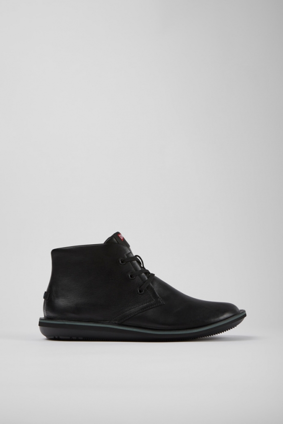 Neu Eingetroffen Camper Beetle - Schwarze Herrenstiefelette aus Leder Neu Eingetroffen Camper Beetle - Schwarze Herrenstiefelette aus Leder