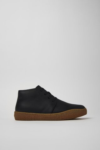 Neu Eingetroffen Camper Peu Terreno - Schwarzer Desert-Boot aus Nubukleder für Herren Neu Eingetroffen Camper Peu Terreno - Schwarzer Desert-Boot aus Nubukleder für Herren