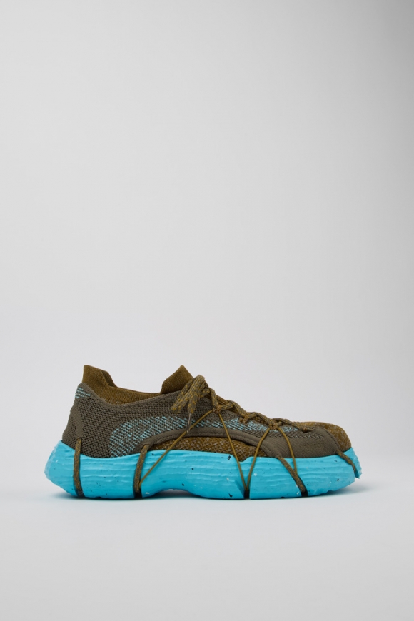Neu Eingetroffen Camper ROKU - Grüner, blauer Sneaker für Herren Neu Eingetroffen Camper ROKU - Grüner, blauer Sneaker für Herren
