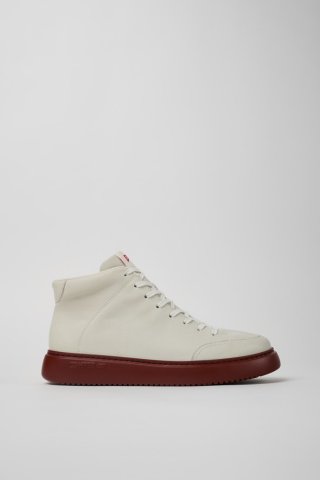 Neu Eingetroffen Camper Runner K21 - Weißer Herrensneaker aus ungefärbtem Leder Neu Eingetroffen Camper Runner K21 - Weißer Herrensneaker aus ungefärbtem Leder