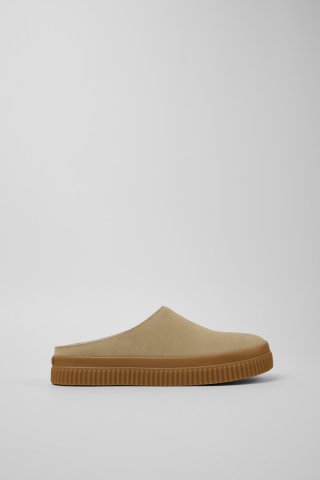 Neu Eingetroffen Camper Peu Roda - Beige Nubuksandalen für Damen. Neu Eingetroffen Camper Peu Roda - Beige Nubuksandalen für Damen.