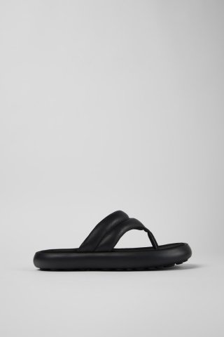 Neu Eingetroffen Camper Pelotas Flota - Schwarze Damenflipflops aus Leder Neu Eingetroffen Camper Pelotas Flota - Schwarze Damenflipflops aus Leder