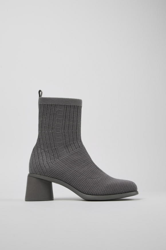 Neu Eingetroffen Camper Kiara TENCEL® - Grauer Damenstiefel aus Textil Neu Eingetroffen Camper Kiara TENCEL® - Grauer Damenstiefel aus Textil