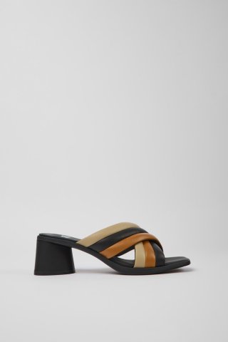 Neu Eingetroffen Camper Twins - Bunte Damensandale aus Leder