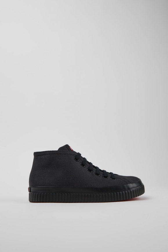 Neu Eingetroffen Camper Peu Roda - Schwarzer Damensneaker aus Recyclingbaumwolle Neu Eingetroffen Camper Peu Roda - Schwarzer Damensneaker aus Recyclingbaumwolle