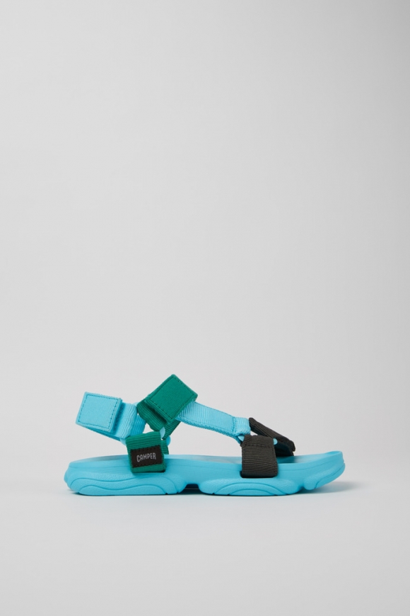 Neu Eingetroffen Camper Karst Sandal - Mehrfarbige Damensandalen aus recyceltem PET. Neu Eingetroffen Camper Karst Sandal - Mehrfarbige Damensandalen aus recyceltem PET.