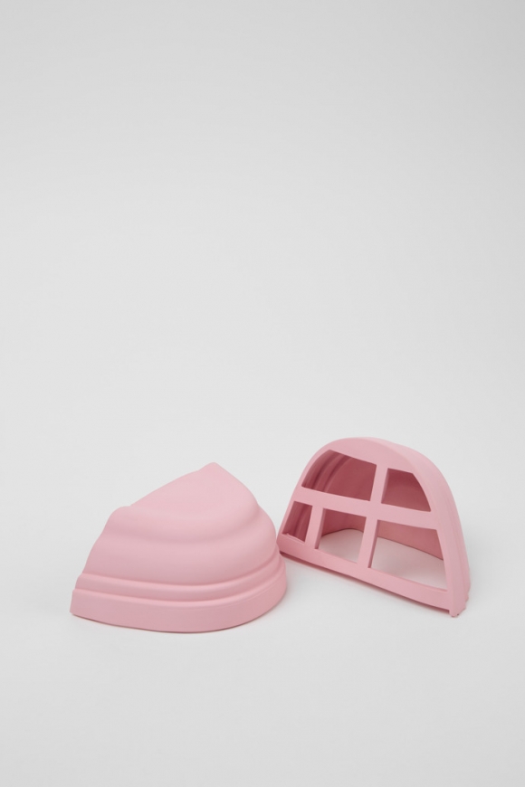 Neu Eingetroffen Camper Junction Toe Caps - Zehenaufsätze aus Gummi in Rosa Neu Eingetroffen Camper Junction Toe Caps - Zehenaufsätze aus Gummi in Rosa